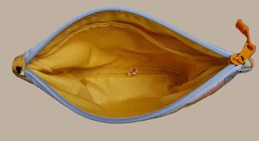 Kosmetiktasche Täschchen wasserabweisend bunte Katzen
